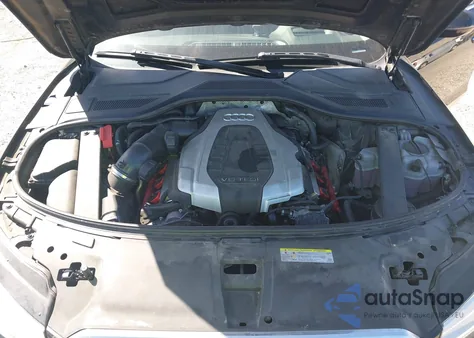 2017 Audi A8 L 3.0T from USA, damaged, VIN WAU44AFD3HN013701